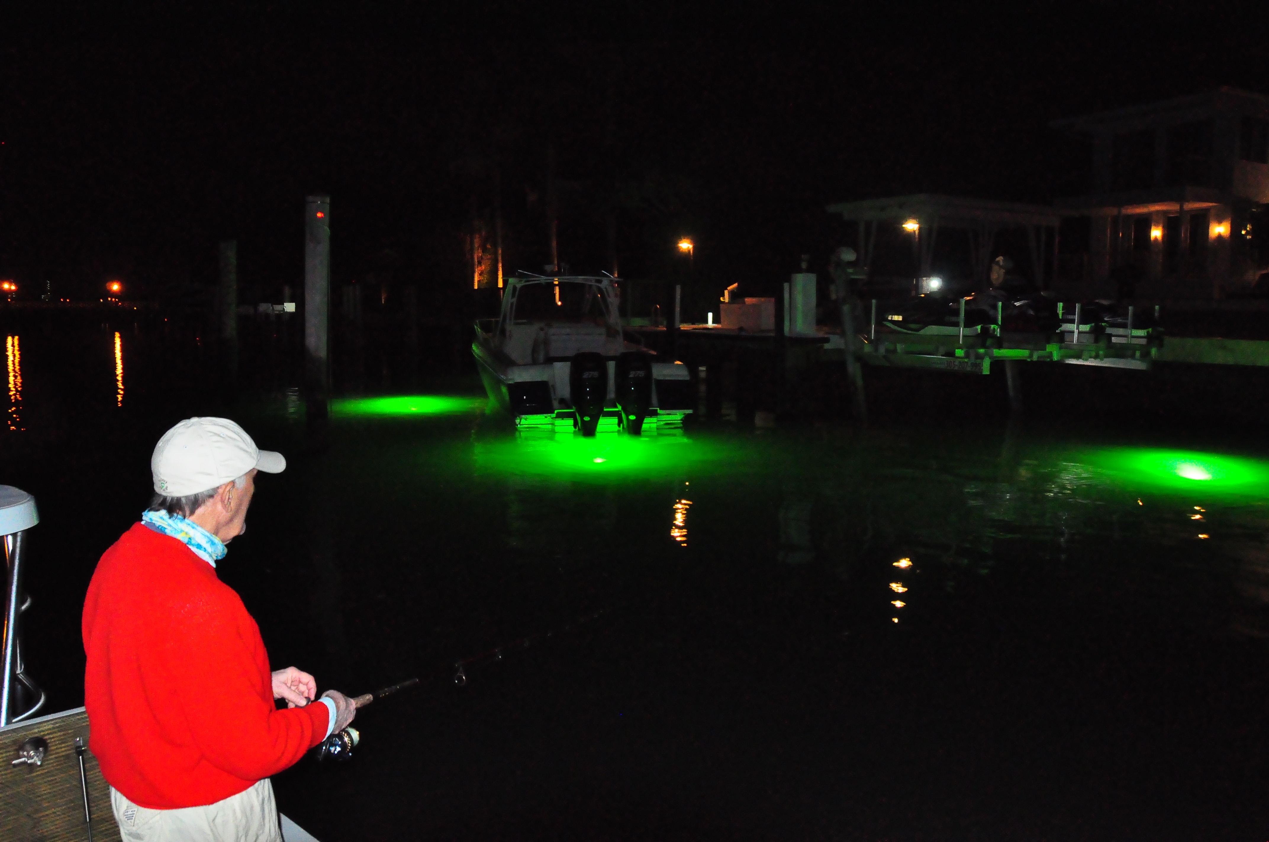 Night Time Tarpon Fishing in Islamorada FireFly Charters